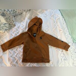 Carhartt Kids' Tan Zip-Up Hoodie
